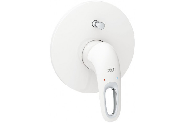Смеситель Grohe Eurostyle New 19506LS3 для ванны с душем, однорычажный, белый