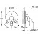Смеситель Grohe Eurostyle New 19506LS3 для ванны с душем, однорычажный, белый