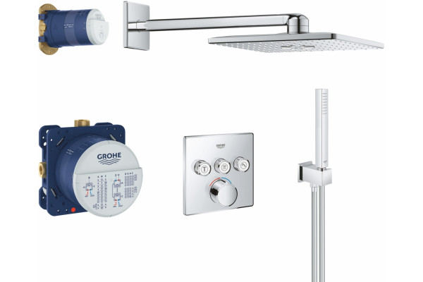 Душевой комплект Grohe Smart Control 34712000 хром, шланг 150 см