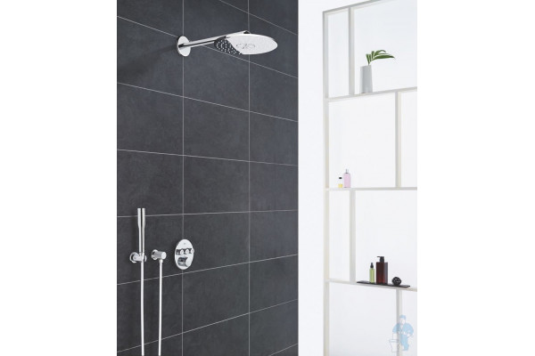 Душевой комплект Grohe Grohtherm SmartControl 34705000 с термостатом, хром, шланг 150 см