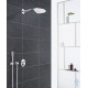 Душевой комплект Grohe Grohtherm SmartControl 34705000 с термостатом, хром, шланг 150 см