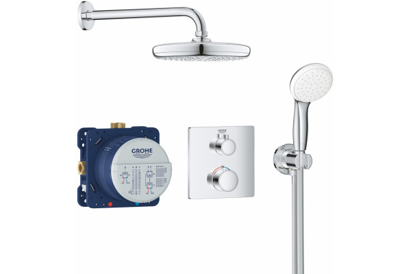 Душевой комплект Grohe Grohtherm 34729000 хром, шланг 150 см