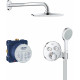 Душевой комплект Grohe Grohtherm SmartControl 34743000 хром, шланг 125 см