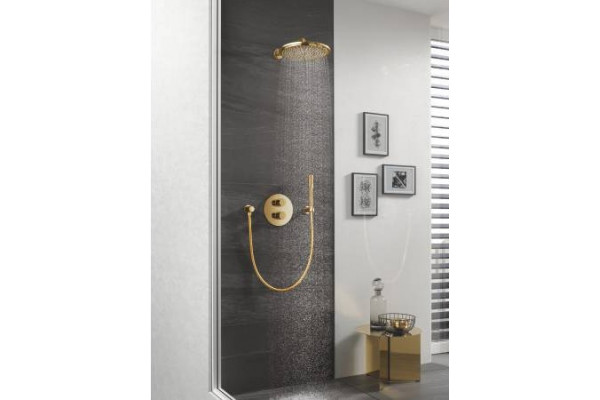 Верхний душ Grohe Rainshower 26066GL0 золото, размер 31 см, 1 режим