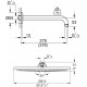 Верхний душ Grohe Rainshower 26066DC0 цвет бежевый, размер 31 см, 1 режим