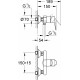 Душевой комплект Grohe BauEdge 122277 хром, шланг 175 см