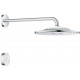 Верхний душ Grohe Rainshower 310 SmartConnect 26640000 с пультом дистанционного управления, хром,  в современном стиле