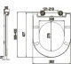 Комплект Система инсталляции для унитазов Grohe Rapid SL 38775001 4 в 1 с кнопкой смыва + Унитаз подвесной Am.Pm Spirit FlashClean + Крышка-сиденье Am.Pm Spirit V2.0 C707857WH с микролифтом, цвет белый, бачок 3/6 л