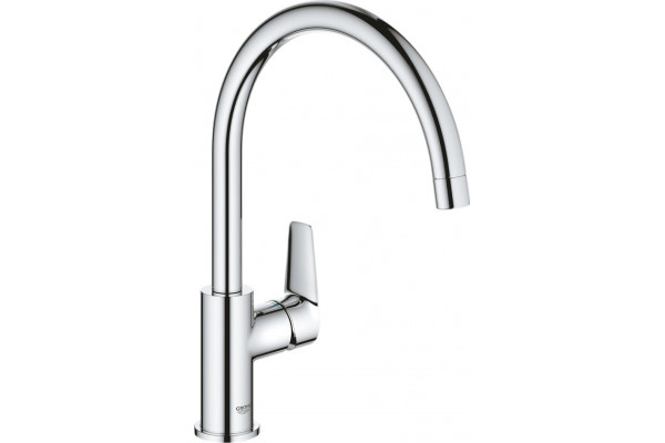 Смеситель Grohe BauEdge 31367001 для кухонной мойки однорычажный, хром