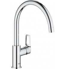 Смеситель Grohe BauLoop 31368001 для кухонной мойки однорычажный, хром