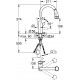 Смеситель Grohe Parkfield 30215DC1 для кухонной мойки однорычажный, сталь