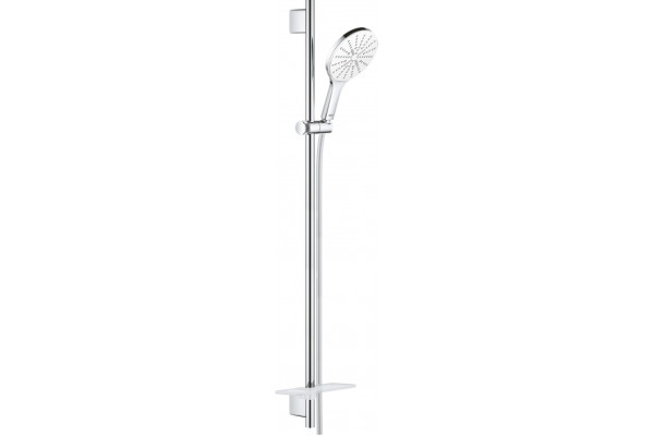 Душевой гарнитур Grohe Rainshower SmartActive 26594LS0 белая луна штанга 93 см, шланг 175 см