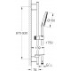 Душевой гарнитур Grohe Rainshower SmartActive 26593000 хром, шланг 175 см