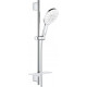 Душевой гарнитур Grohe Rainshower SmartActive 26592LS0 белая луна штанга 63 см, шланг 175 см