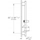 Душевая штанга Grohe Rainshower SmartActive 26602000 хром, 63 см