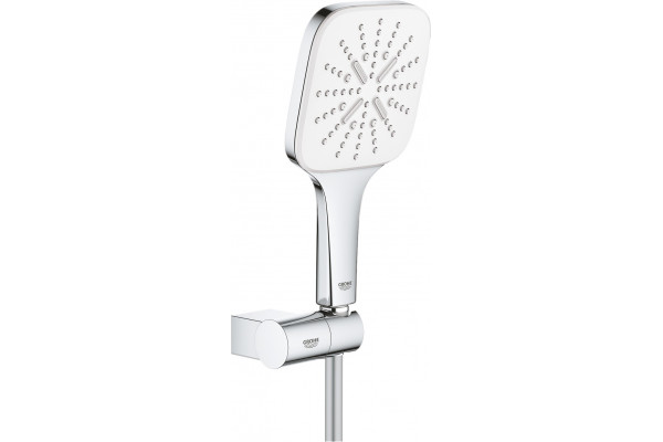 Душевой гарнитур Grohe Rainshower SmartActive 26588LS0 белая луна штанга 21.9 см, шланг 150 см