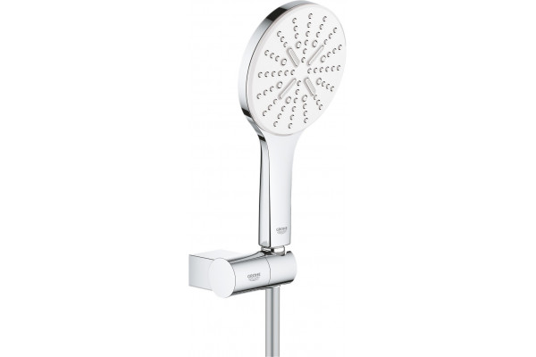 Душевой гарнитур Grohe Rainshower SmartActive 26580LS0 белая луна штанга 21.9 см, шланг 150 см