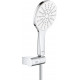 Душевой гарнитур Grohe Rainshower SmartActive 26580LS0 белая луна штанга 21.9 см, шланг 150 см