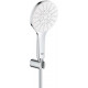 Душевой гарнитур Grohe Rainshower SmartActive 26581LS0 белая луна штанга 22.2 см, шланг 150 см