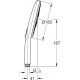 Душевая лейка Grohe Rainshower SmartActive 26554LS0 белая луна 3 режима,  в современном стиле