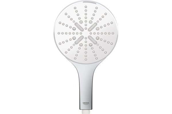 Душевая лейка Grohe Rainshower SmartActive 26554LS0 белая луна 3 режима,  в современном стиле