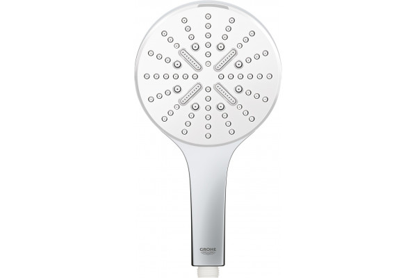Душевая лейка Grohe Rainshower SmartActive 26544LS0 белая луна 3 режима,  в современном стиле
