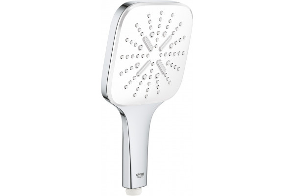 Душевая лейка Grohe Rainshower SmartActive 26551LS0 белая луна 3 режима,  в современном стиле