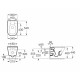 Комплект инсталляция Grohe Rapid SL + унитаз Roca The Gap + крышка 