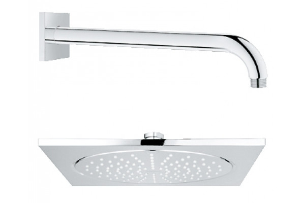 Верхний душ Grohe Rainshower F  хром, размер 25.4 см, 1 режим