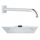 Верхний душ Grohe Rainshower F  хром, размер 25.4 см, 1 режим