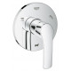 Переключатель потоков Grohe Eurosmart на три потребителя однорычажный, хром