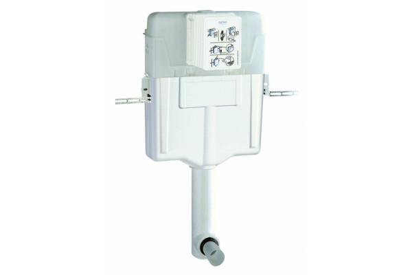 Смывной бачок скрытого монтажа Grohe GD2  цвет белый, объем 6/9 л, 46.7x21.3x77.9 см
