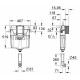 Смывной бачок скрытого монтажа Grohe GD2  цвет белый, объем 6/9 л, 46.7x21.3x77.9 см