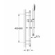 Душевой гарнитур Grohe Rainshower Solo 100 (ручной душ, штанга 600 мм, шланг 1750 мм), хром
