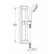 Душевой гарнитур Grohe Tempesta Classic 100 (ручной душ, штанга 600 мм, шланг 1750 мм), хром, 4 режима