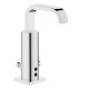 Смеситель для раковины GROHE Allure E с донным клапаном, 6 В, сенсорный, хром