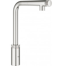 Смеситель Grohe Minta SmartControl 31613DC0 для кухонной мойки нажимной, сталь