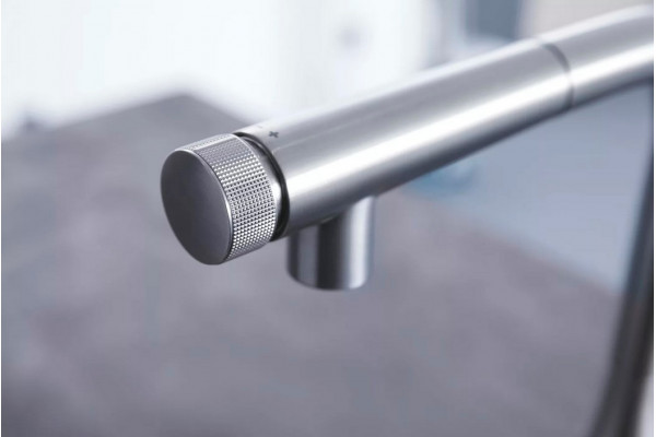 Смеситель Grohe Minta SmartControl 31613DC0 для кухонной мойки нажимной, сталь
