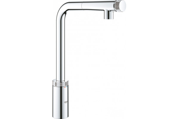 Смеситель Grohe Minta SmartControl 31613000 для кухонной мойки нажимной, хром
