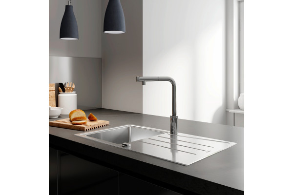 Смеситель Grohe Minta SmartControl 31613000 для кухонной мойки нажимной, хром