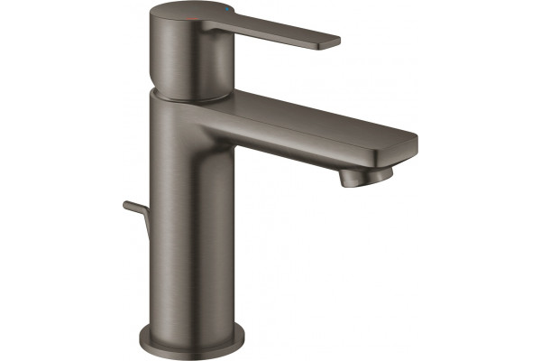 Смеситель Grohe Lineare New 32109AL1 для раковины, темный графит, однорычажный, черный