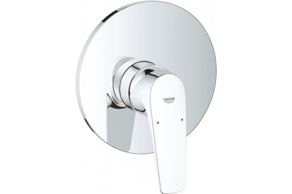 Смеситель Grohe BauFlow 29112000 С ВНУТРЕННЕЙ ЧАСТЬЮ для душа, хром, однорычажный