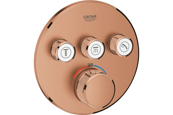Термостат Grohe Grohtherm SmartControl 29121DL0 для душа, теплый закат, термостат, медь