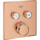 Термостат Grohe Grohtherm SmartControl 29124DL0 для ванны с душем, теплый закат, термостат, медь