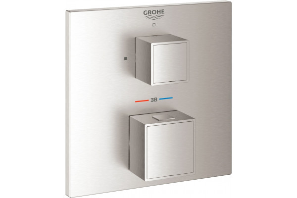 Термостат Grohe Grohtherm Cube 24153DC0 для душа, суперсталь, термостат