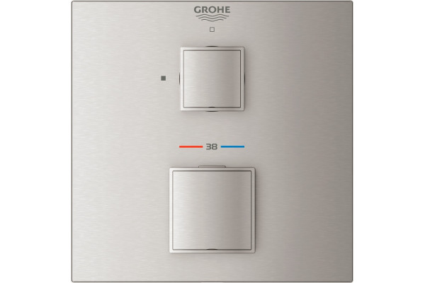 Термостат Grohe Grohtherm Cube 24153DC0 для душа, суперсталь, термостат