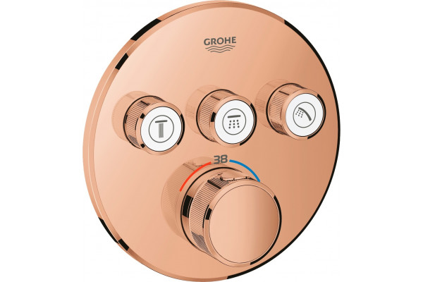 Термостат Grohe Grohtherm SmartControl 29121DA0 для душа, теплый закат, термостат, медь