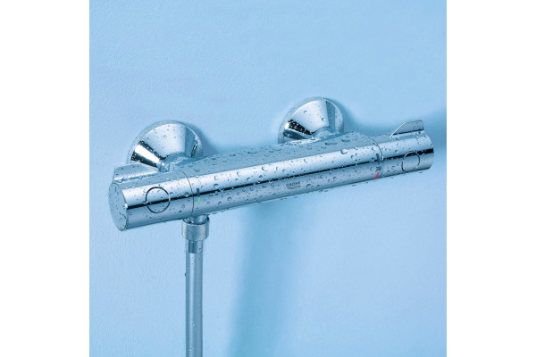 Душевой комплект Grohe Grohtherm 800 34558000 термостат + душевой гарнитур хром, штанга 7 см