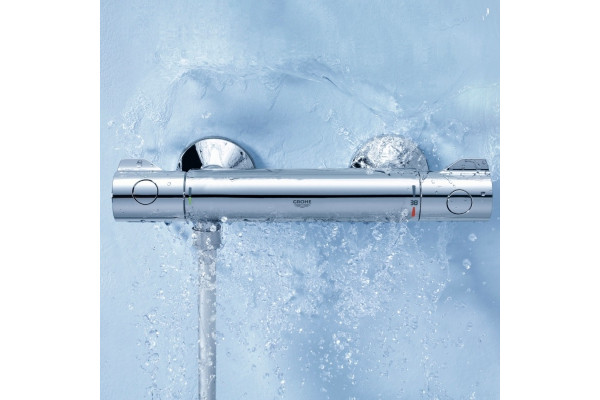 Душевой комплект Grohe Grohtherm 800 34558000 термостат + душевой гарнитур хром, штанга 7 см