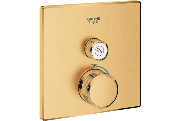 Термостат Grohe Grohtherm SmartControl 29123GN0 для душа, холодный рассвет, термостат, золото